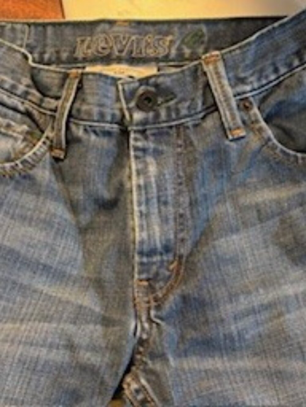 Levi 539 Vintage Straight Blue Jeans 29x32 100% ORGANIC COTTON ECO DENIUM - Picture 11 of 11